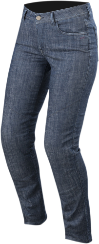 Alpinestars - Alpinestars Stella Courtney Womens Denim Pants - 3338718-74-29 - Washed Blue - 29