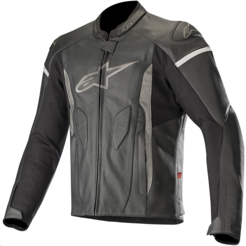 Alpinestars - Alpinestars Faster Leather Jacket - 3103618-1100-48 - Black - 38