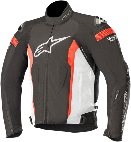 Alpinestars - Alpinestars T-missle Drystar Tech-Air Airbag Compatible Jacket - 3200518-1231-2X - Black/White/Red Fluo - 2XL