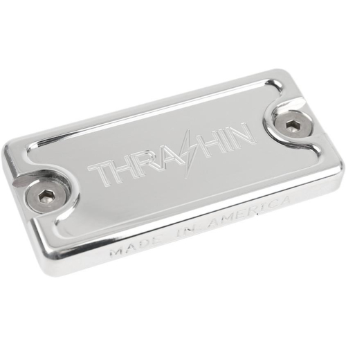 Thrashin Supply Company - Thrashin Supply Company Rear Brake Master Cylinder Cover - Polished - TSC-3105-2