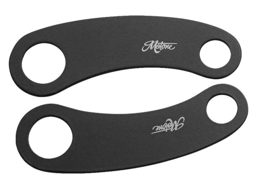 Motone - Motone Shock Mount Turn Signal Bracket - Black - PTS002B