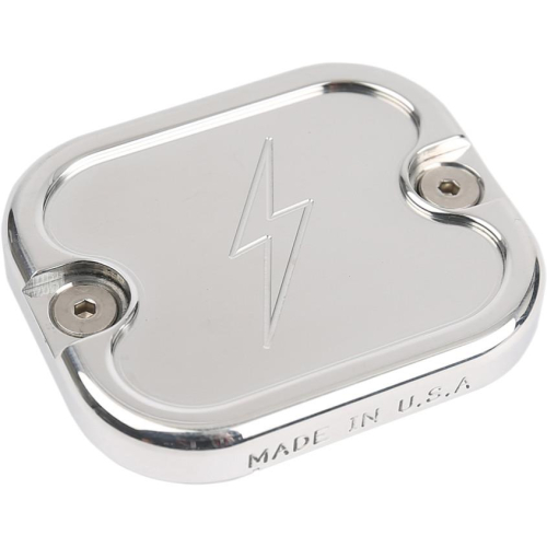 Thrashin Supply Company - Thrashin Supply Company Front Brake/Clutch Master Cylinder Cover - Polished - TSC-3120-2