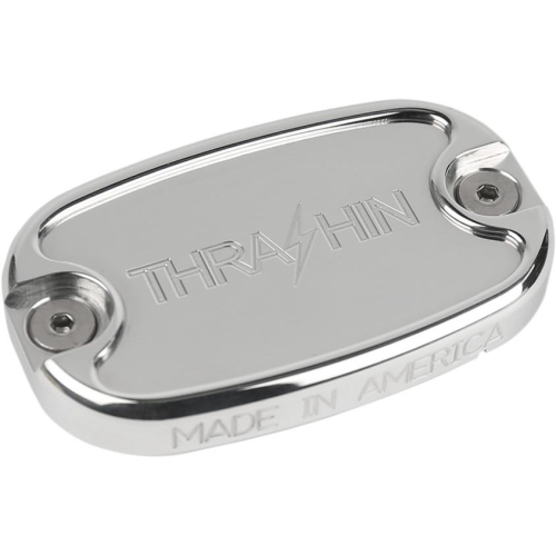 Thrashin Supply Company - Thrashin Supply Company Rear Brake Master Cylinder Cover - Polished - TSC-3125-2