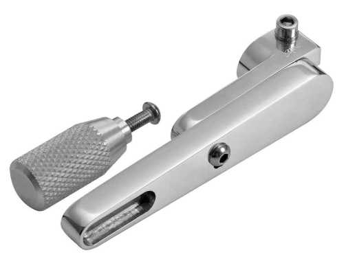 Motone - Motone Adjustable Short Shift Lever and Peg - Polished - SNG222W
