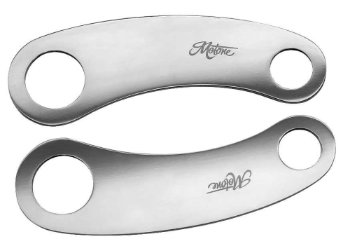 Motone - Motone Shock Mount Turn Signal Bracket - Polished - PTS002W