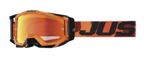 Just 1 - Just 1 Iris Goggles - 698001005101600 - Fire Camo / Red Lens - OSFM
