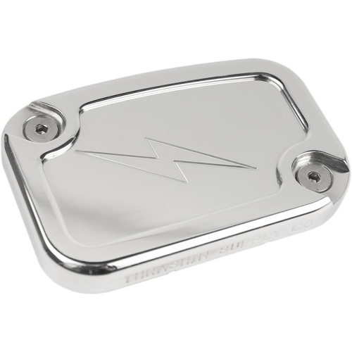 Thrashin Supply Company - Thrashin Supply Company Clutch Master Cylinder Cover - Polished - TSC-3150-2