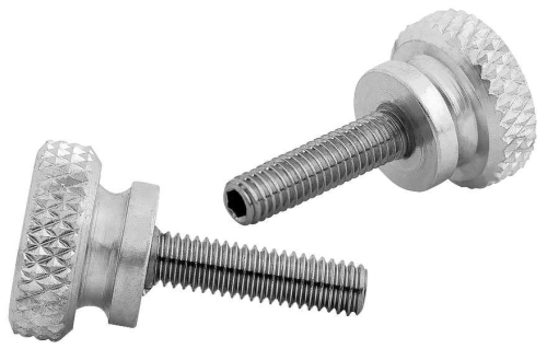 Motone - Motone Quick Release Seat Cowl Bolts - Polished - OTS013W