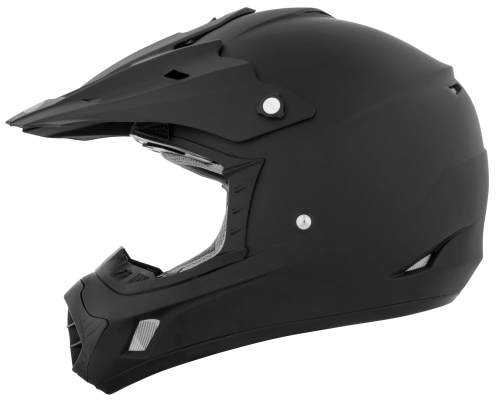 Cyber Helmets - Cyber Helmets UX-24 Youth Helmet - UX24-BLK-YMD - Matte Black - Medium