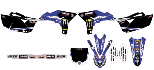 DCOR - DCOR 2018 Star Racing Graphics Kit - Black - 20-50-248