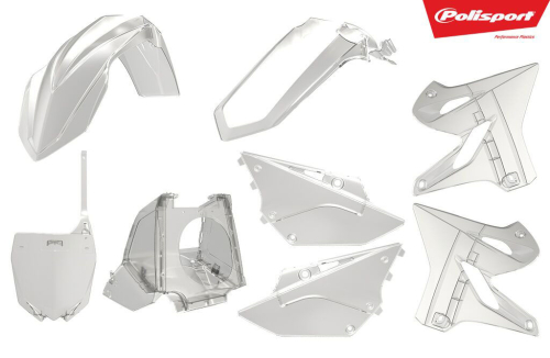 Polisport - Polisport Restyle Plastic Kit - Clear - 90773