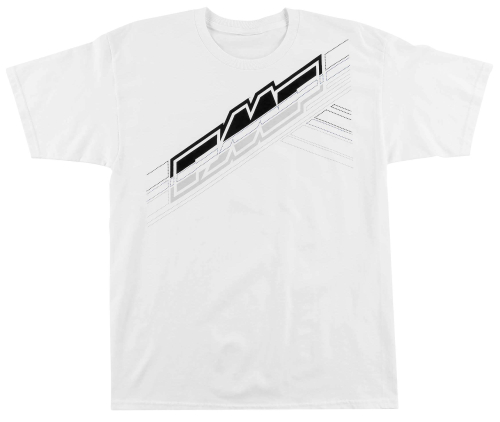 FMF Racing - FMF Racing Slide T-Shirt - HO7118907-WHT-MD - White - Medium