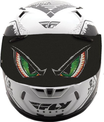 ONE - ONE Face Shield Decal - Green Eyes - OV3P