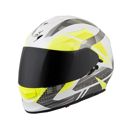 Scorpion - Scorpion EXO-T510 Fury Helmet - T51-1412 - White/Silver - X-Small