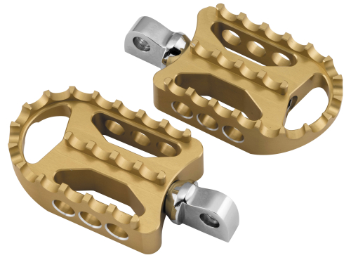 Brass Balls Cycles - Brass Balls Cycles BBMX Footpegs - Gold - BB08-020