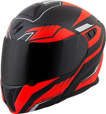 Scorpion - Scorpion EXO-GT920 Shuttle Helmet - 92-1532 - Black/Red - X-Small