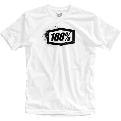 100% - 100% Saga T-Shirt - 32084-000-10 - White - Small