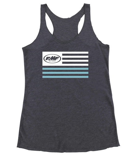 FMF Racing - FMF Racing Steadfast Womens Tank - SP8423901-NVY-WXL - Navy - X-Large