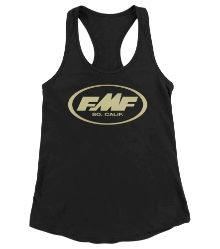 FMF Racing - FMF Racing Pristine Womens Tank - SP8423902-BLK-WLG - Black - Large