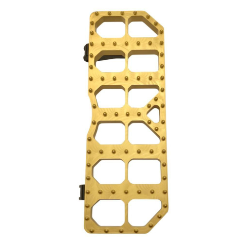 Brass Balls Cycles - Brass Balls Cycles Moto Floor Boards - Gold - BB08-052