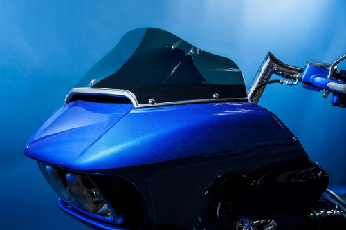 Dragonfly Cycle Concepts - Dragonfly Cycle Concepts Flip Out Windshield - 4in. - Dark Tint - 12042-17