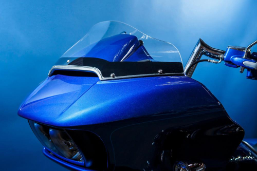 Dragonfly Cycle Concepts - Dragonfly Cycle Concepts Flip Out Windshield - 4in. - Clear - 12040-17