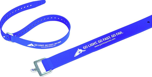 Giant Loop - Giant Loop Pronghorn Straps - 32in. x 1in. - Blue - PHS-XL-32