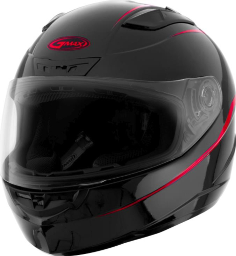 G-Max - G-Max FF88 Precept Helmet - G1884033 - Black/Red - X-Small