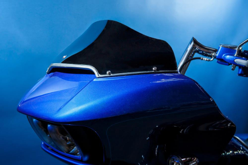 Dragonfly Cycle Concepts - Dragonfly Cycle Concepts Flip Out Windshield - 4in. - Black - 12043-17