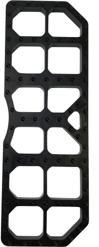 Brass Balls Cycles - Brass Balls Cycles Moto Floor Boards - Black - BB08-051