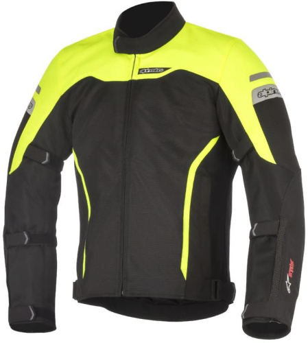 Alpinestars - Alpinestars Leonis Drystar Air Jacket - 3206518-155-4X - Black/Fluorescent Yellow - 4XL