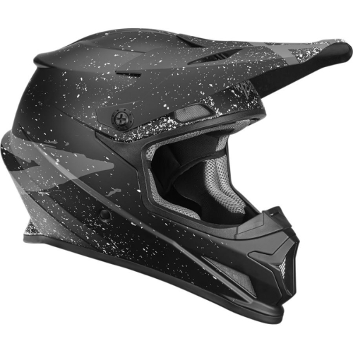 Thor - Thor Sector Hype Helmet - 0110-5492 - Black/Charcoal - Small