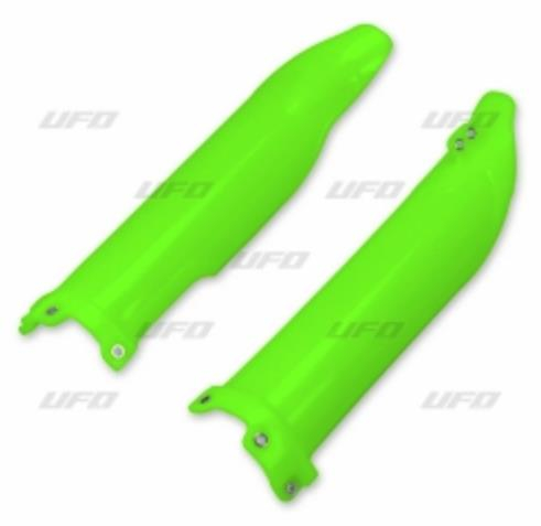 UFO Plastics - UFO Plastics Fork Slider Protectors - Neon Green - KA04739AFLU