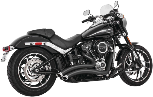 Freedom Performance - Freedom Performance Sharp Curve Radius Exhaust System - Black - HD00704