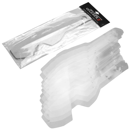 Just 1 - Just 1 Tear-Offs for Iris Goggles - 20pk. - Clear - 698001300000000