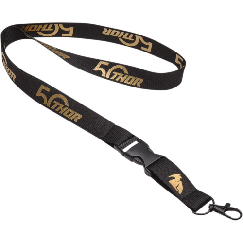 Thor - Thor 50th Anniversary Lanyard - Black/Metallic Gold - 9501-0157