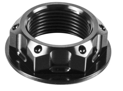 Pro Bolt - Pro Bolt Aluminum Steering Stem Nut - M22 x 1.00mm - Black - LTYOKEO50BK