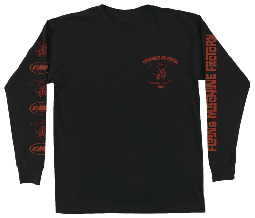 FMF Racing - FMF Racing Dusty Dude Long Sleeve Tee - FA811901-BLK-2XL - Black - 2XL