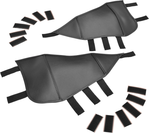 Show Chrome - Show Chrome Mini Saddlebag Lid Bra for Victory Cross Country and Cross Roads - V30-108BK