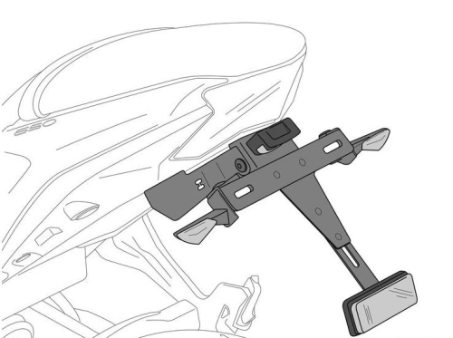 PUIG - PUIG Fender Eliminator Kit - Black - 7602N