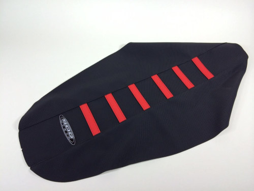 SDG - SDG 6-Rib Gripper Seat Cover - Black Cover/Red Ribs - 95944RK