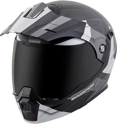 Scorpion - Scorpion EXO-AT950 Neocon Snow Helmet with Dual Lens Shield  - 95-1052-SD - Silver - X-Small