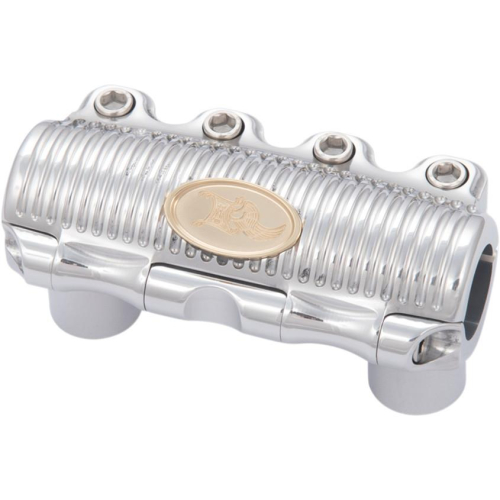 Kens Factory - Kens Factory Neo-Fusion One-Piece Riser Clamp for 1in. Bars - Polished - 2-300