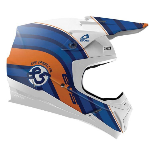 EVS - EVS T5 Cosmic Helmet - HE18T5C-DKBU-M - Dark Blue - Medium
