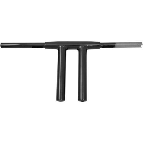 Drag Specialties - Drag Specialties 1-1/2in. Big Buffalo Zero T-Bar - 10in. - Gloss Black - 0601-3971