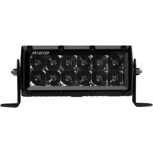 RIGID Industries - RIGID Industries 6in. E-Series Light Bar - Spot Midnight Edition - 106213BLK