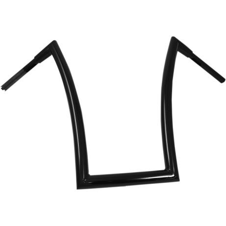 Todds Cycle - Todds Cycle 1-1/2in. Strip Handlebar - Black - 0601-3980