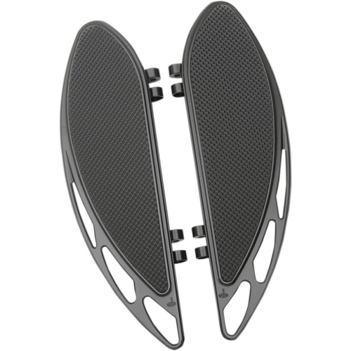 Carl Brouhard Designs - Carl Brouhard Designs Elite Velocity Driver Floorboards - Rapture Black - FB-0003-R