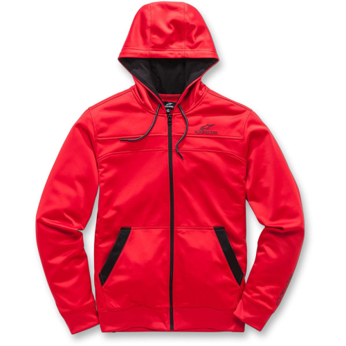 Alpinestars - Alpinestars Freeride Fleece Front Zip Hoody - 1018-53010-30-2X - Red - 2XL