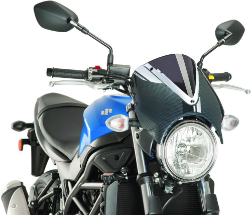PUIG - PUIG Bullet Fairing - Black - Clear - 9176W